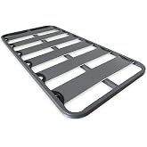 mattfy - Reinforced Wide Slatted Bed Frame Anti Noise Structure 40x30mm Without Legs, Great Stability and Robustness, 90x190