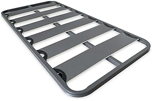 Mattfy - Somier de Láminas Anchas Reforzado Anti - Ruido Estructura 40x30 mm Sin Patas, Gran Estabilidad y Robustez, 90x190