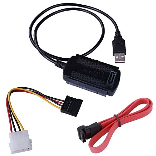 SATA/PATA/IDE zu USB2.0 Konverter Kabel Adapter Für 2,5/8,9 cm Festplatte Disk - 2