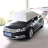 auto faltgarage grün Multifunktionaler Autoschutz - Die große Oberfläche kann vor Staub, saurem Regen, Vogelkot, fallendem Laub etc. schützen.