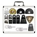 Produktbild SPTA 13tlg Sägeblätter Sägeblattsortiment Multifunktionswerkzeug Multitool Zubehor für Fein Multimaster und Bosch Black und Decker Genesis Bosch Dremel Ridgid Ryobi Makita Milwaukee Dewalt Chicago Stainley Skil Haussmann Craftsman Multitool