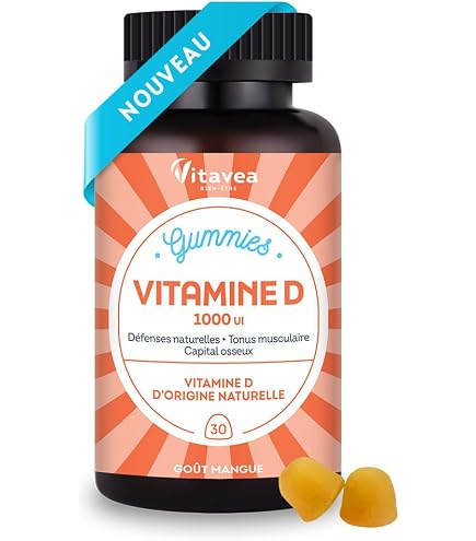 Complément Alimentaire Vitamine D En Gummies - Vitavea, Défenses Naturelles