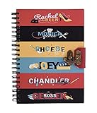 Craft Play Handicraft Friends Name Print wiro Binding Notebook With Lock
