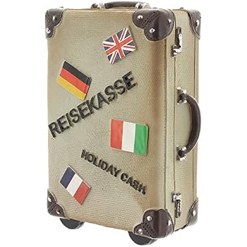 Santex Reise-Spardose Aus Pappe – 24 X 16 X 10 Cm, Nachhaltig & Praktisch