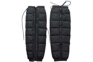 ACMEDE Ghetta antivento per le gambe, copri ginocchiere per moto invernali copri gambali caldi ginocchiere antivento resistenti al freddo ginocchiere per moto e sport all'aria aperta