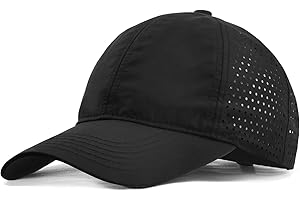 CATIME Oddychająca czapka z daszkiem z siatki, unisex letnia czapka przeciwsłoneczna z daszkiem, męska czapka typu trucker, regulowana na co dzień sportowa czapka szybkoschnąca na zewnątrz