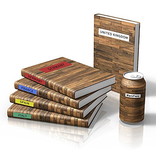 5 Rollos 91220 91222 91223 91224 91225 Cintas de Papel Pl  stico Etiquetas Adhesivas Negro Sobre Blanco Rojo Azul Amarillo Verde 12mm x 4m Compatible con Dymo LetraTag Serie LT-100H