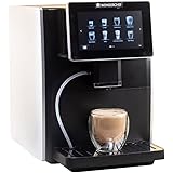 WONDERCHEF Regalia Fully Automatic Coffee Machine with Large 7 Inches Display | For brewing Americano, Cappuccino, Latte, Mac