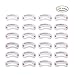 Teenitor Eyebrow Stencils Improved Eyebrows Grooming Stencil Kit Shaping Templates DIY Makeup Tools 24 Pack