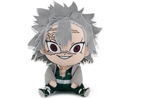 Jiumaocleu Shinazugawa Sanemi Oreiller doux, 20 cm, figurine d'anime, coussin à câliner, coussin décoratif mignon pour canapé, décoration de la maison