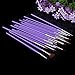 Anself Nail Art Design Painting Tool Pen Polish Brush Set Kit DIY Professional Purple (19pcs)
