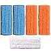 Produktbild Colorful 5 Pack Mopps Pads für iRobot Braava Jet 240 241-2 Stück Nasswischtücher, 2 Stück Feuchtwischtücher,1 Trocke Wischtuch