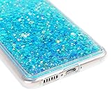 Huawei Nova Hülle Mavis's Diary Tasche Schutzhülle Aqua Bling Glitzern Design TPU Softcase Fall Euit Back Cover Bumper Handytasche Scratch Telefon-Kasten Handyhülle Handycover + 1x Kapazitive Feder + 1x Gemeinsame Staubstecker - 