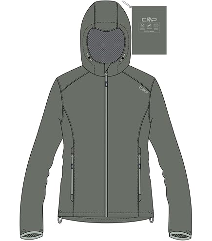 Giacca Pioggia CMP Uomo - Impermeabile, Antivento, Leggera E Packable - Foto 6