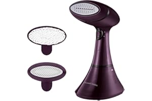 Russell Hobbs Défroisseur vapeur (Compact, léger, puissant) Fer à repasser portable (Pour maison, voyage,bureau, réglage de vapeur pour tissus délicats et tissus d'ameublement, 1800W,rapide) 27410-56