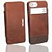 Produktbild bell & head iPhone 7 Case aus Echtleder - Jump Ledertasche im Stil Einer dünnen Klapphülle mit Visitenkartenfach in Cognac braun passend für Das Original iPhone 7