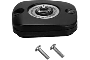 HDBUBALUS Cache cylindre de frein avant noir pour Harley Touring 05-07 Dyna 06-17