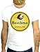 Produktbild T SHIRT JODE Z1254 BEELINE GASOLINE GARAGE CAR VINTAGE ROCK USA HIPSTER GGG24 BIANCA - WHITE S