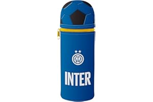 Seven Astuccio scuola INTER in silicone, Bambino, Ragazzo, Prodotto ufficiale, Idea regalo