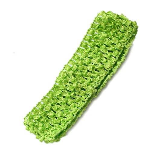 WINOMO 24St elastischem Crochet Haarband Stirnbänder Haargummis für Baby Girls Kleinkind - 9