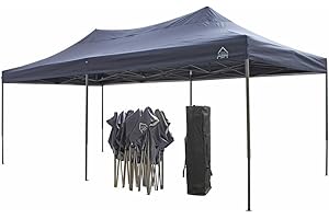 All Seasons Gazebos 3x6 Fully Waterproof Pop up Gazebo With Accessories - Navy Blue