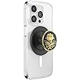 PopSockets Phone Grip Compatible with MagSafe, Phone Holder, Wireless Charging Compatible - Rose Noir