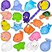 Produktbild Lan 20 Teile / Satz Baby badespielzeug Set Nette kleine amimall Form Float Squeeze ton waschen Bad Schwimmen tauchen Play Tiere Spielzeug