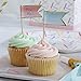Produktbild Ginger Ray Ombre & Gold Vereitelt Cupcake Topper/Food Flaggen X 10 – Pick und Mix