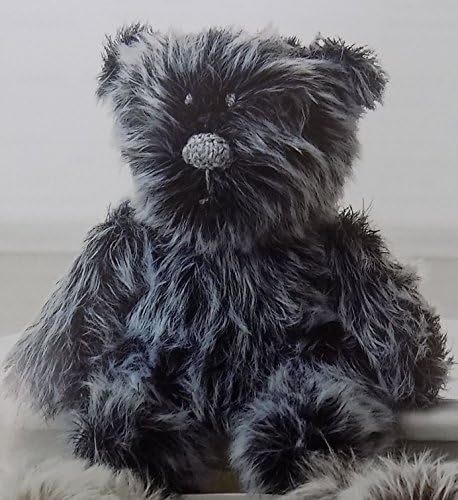 Luxe Faux Fur Badger Daddy Bear Knitting Set
