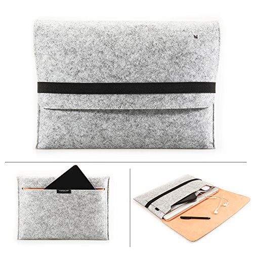 FORMGUT   MacBook Pro Tasche Filz 15 4 Zoll    Laptoptasche  Laptop Sleeve  Notebook H  lle  Businesstasche  Computertasche farbig  umweltfreundliche 