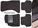 Produktbild Fußmatten Velours Autoteppiche Matten Motolux (2 Fußmatten Vorne, Ohne Wunschtext)