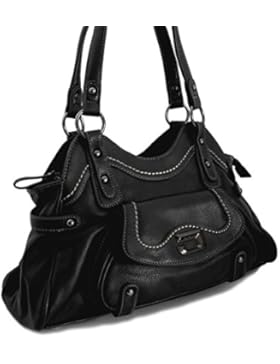 Jennifer Jones - Modische Schultertasche - Hochwertigstes Kunstleder verschiedene Farben von ZMOKA ®