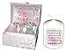Produktbild Mother 's Day Personalisiertes Geschenk 3 Kristall Glas GUARDIAN Angels Gedicht Box und gratis Mutter Kerze Karte