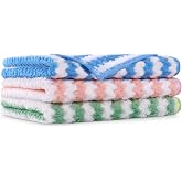 Vicloon Mikrofiber Temizleme Bezleri, 3 Adet S&uuml;per Emici Mikrofiber Temizleme Bezi, Yeniden Kullanılabilir Mikrofiber Bulaşık