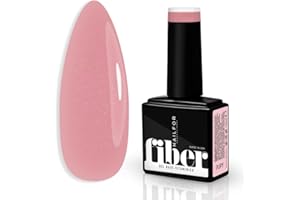 NAILFOR Base Fiber 12ml – Base Semipermanente Gel Rinforzante per Unghie, Smalto Gel UV LED Professionale per Ricostruzione, Alta Adesione e Resistenza (Pupy)