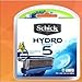 Schick Hydro 5 Shaving 8 Cartridges Refills Blade /GENUINE
