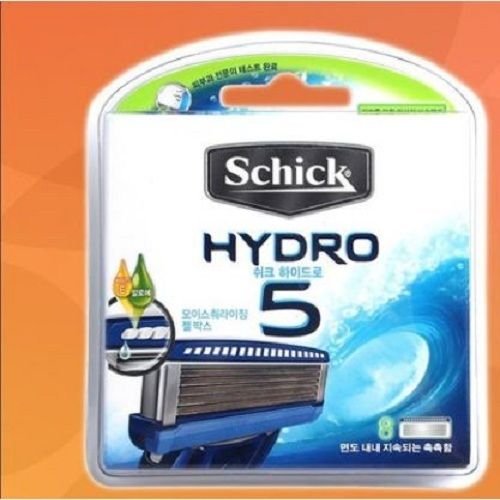 Schick Hydro 5 Shaving 8 Cartridges Refills Blade /GENUINE