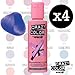 Crazy Colour Semi Permanent Hair Dye By Renbow Lavender No.54 (100ml) Box of 4