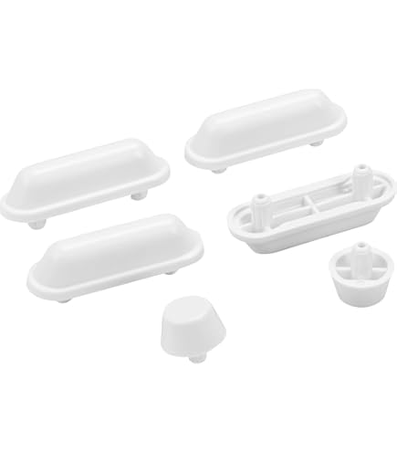 4pcs Tampons Abattant WC,Patins pour Abattant de Toilette,Patins Pare-chocs de Siège de Toilette,Pare-Chocs Universels de Rechange - Bricolage