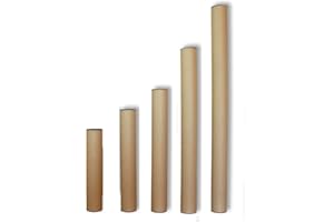 ‎TEILEMAGNET Teilemagnet Versandhülsen, Kartonhülsen, Papierhülsen, Hartpapierhülsen, Papprollen, Kartonrolle, 30 Versandrollen | Durchmesser: 8cm | Länge: 100cm