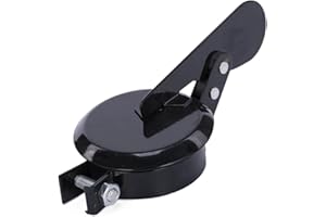 Amazleer Clapet d'échappement pour tracteur, clapet d'échappement pour tracteur, clapet anti-pluie, capuchon météo, 50 mm, noir (50 mm)