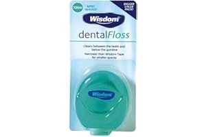 Wisdom Dental Floss Mint Waxed 100m