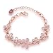Yutti Beautiful Gold Crystal Charm Bracelet For Women RS.379.00