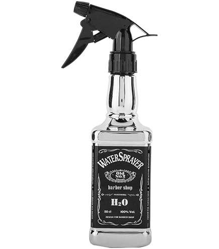 Gettimore Feiner Nebel Wassersprüher 500 Ml – Schwarze Sprühflasche Für Friseure, Tattoos & Pflanzen