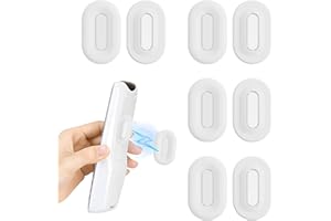 SoeUyd 4 Stück 2025 Superstark Magnetische Fernbedienung Halterung, Fernbedienung Halterung, Doppelmagnete Selbstklebend Universal - Fernbedienungs Wandhalterung Aufbewahrung für TV/Klimaanlagen
