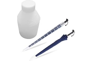 Kiuiom Funda Impermeable Retráctil Para Paraguas,Bolsa Para Guardar Paraguas,Cubierta De Paraguas Retráctil,Funda Para Guardar El Paraguas,Cubierta Retráctil, Impermeable,Antigoteo,Transparente