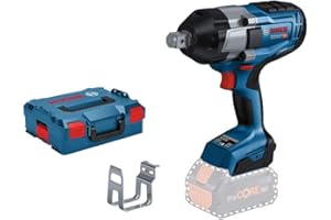 Bosch Professional 18V System BITURBO Akku Drehschlagschrauber GDS 18V-1050 H (inkl. Einlage, L-BOXX, ohne Akku/ Ladegerät)