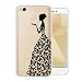 Produktbild Hülle für Xiaomi Redmi 4X , IJIA Ultradünne Transparente Weiß Schmetterlings Mädchen TPU Weich Silikon Stoßkasten Cover Handyhülle SchutzCover Handyhüllen Schale Case Tasche für Xiaomi Redmi 4X (5.0")