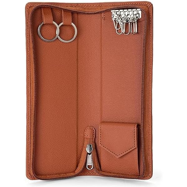 essart PU Leather Key Case Wallet Keychain Key purs Holder Men