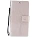 Produktbild Nancen Wallet Case Tasche Hülle für Sony Xperia Z5 (5,2 Zoll) Flip Schutzhülle Zubehör Lederhülle mit Silikon Back Cover PU Leder Handytasche im Bookstyle Stand Funktion , Schmetterling Schnalle Magnet , Baum und Katze Muster Flip Funktion Kartenfächer Etui Schale ,Schütze Dein Telefon